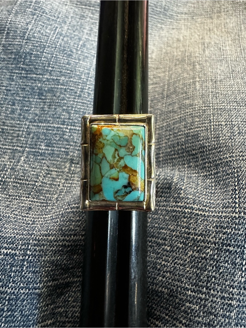 Vintage Jay King from Desert Rose Trading Ring Size 6 Sterling Silver - Picture 2 of 7